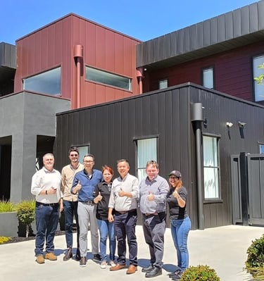 Kunjungan ke pabrik bluescope australia