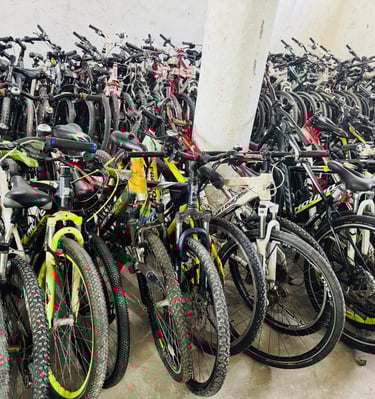 Used bicycles exported by MAJ TRADING CO LTD to Afghanistan from South Korea