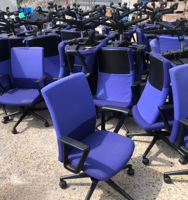 Various chairs  exported from Korea to Afghanistan by MAJ TRADING CO LTD
