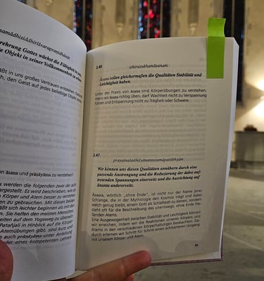 Inspiration aus dem Yoga Sutra