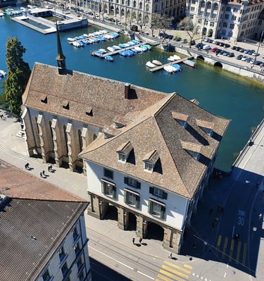 Wasserkirche und Helmhaus