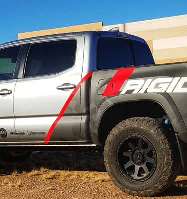 fLEET VINYL WRAPPED TRUCK COLORADO SPRINGS