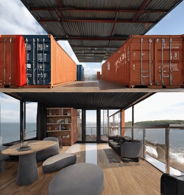 a close up of a tree branch with a blue sky in the background