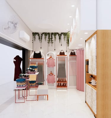 loja de vestuário feminino roupas interiores