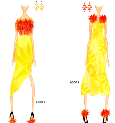 Bocetos de moda, carolina guerrero, refahioning, upcycling, reciclaje textil, ecodiseño, ecomoda