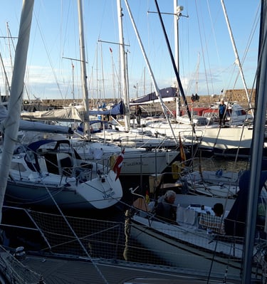 Segeln Hafen Alinge Bornholm