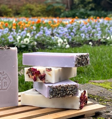 Zing's Botanicals natural soap selection