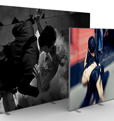 Freestanding Fabric Displays