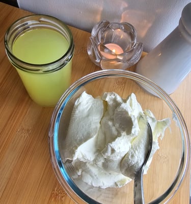 frozen kefir cheese
