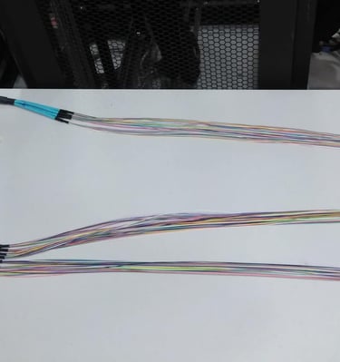 fiber backbone cabling in Denver commercial facility