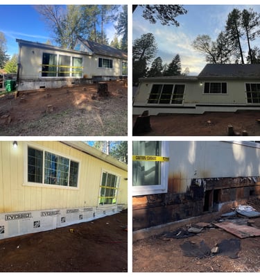 siding rot, installed new siding James Hardie 