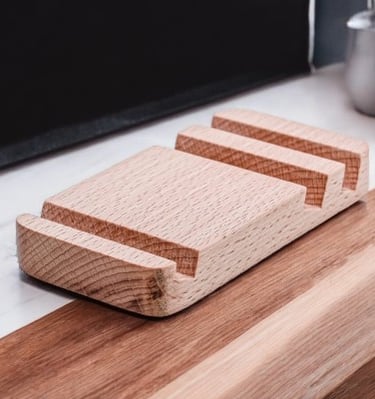 Wooden Phone holder