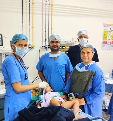 Best plastic surgeon in Udaipur Dr. Bharat Agarwal performing advanced facial cosmetic surgery with precision and expertise