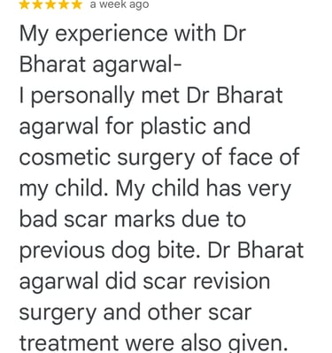 Best plastic surgeon in Udaipur Dr. Bharat Agarwal reviewing patient for scar revision treatment