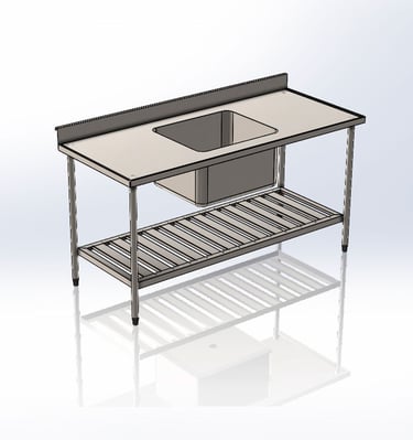 Pia Industrial Cuba Centro Inox