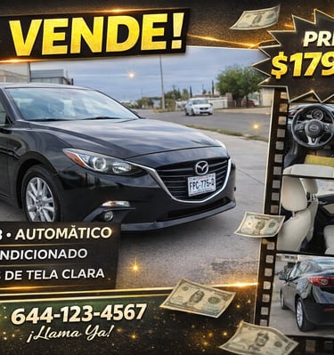 Imagen de portafolio. Los datos y precios no son reales.