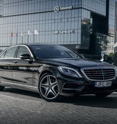 Mercedes S class nuoma su vairuotoju