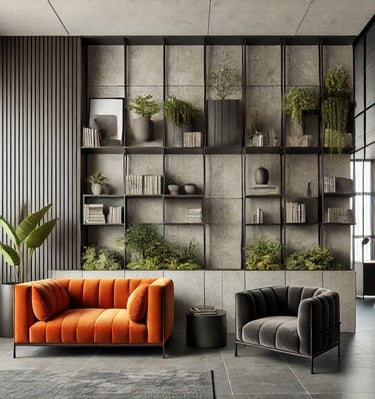 Przestrzeń relaksu w biurze – fotorealistyczna wizualizacja strefy chillout