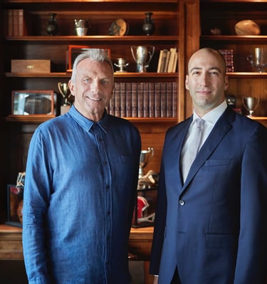 joe montana and isaac nuriani of augusta precious metals