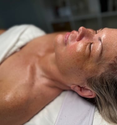 The Glow after a chemical peel. Chemical peel for hyperpigmentation.