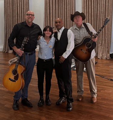 Live music for a golf tournament at The Carolina Country Club in Raleigh, NC.