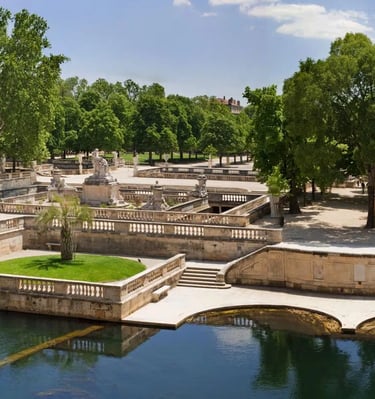 Les jardins de la fontaine