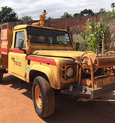 Defender bombeiro 130 Infraero