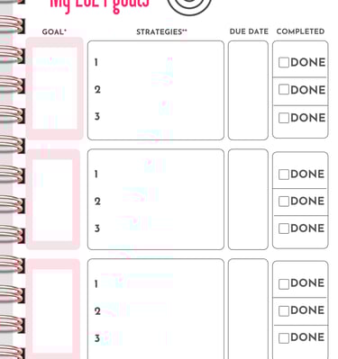 Nerdy Chistian Girl planner perfectly designed to help you plan and stay organized.