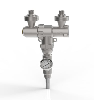 CSF Inox Steam Water Mixers - Made in Italy - Industrial Mixing Equipment - Distributed by MA Jinnah Trading LLC Middle East