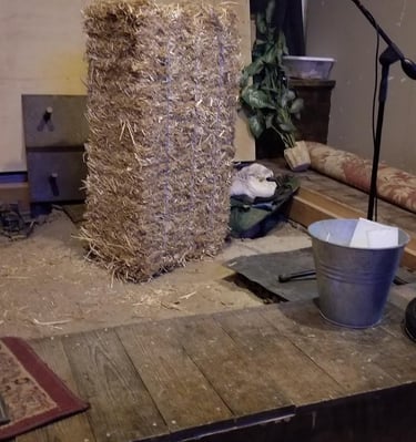Foley FX what western would not be complete without hay
