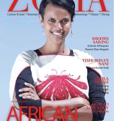 Ms Anna Getaneh, Africa Mosaic CEO