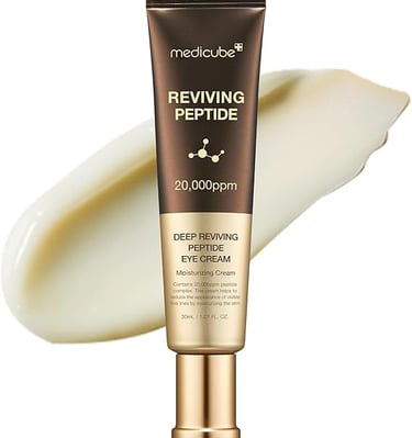 Medicube eye cream in the little tube