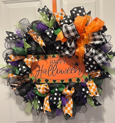 Halloween wreath