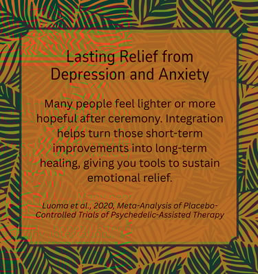 Integration: Lasting relief from depression and anxiety