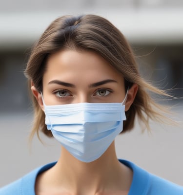 A selection of disposable ECG electrodes neatly arranged.