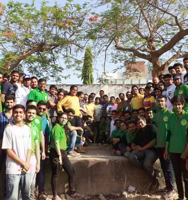 Community park plantation in Udaipur, Rajasthan | Environment 