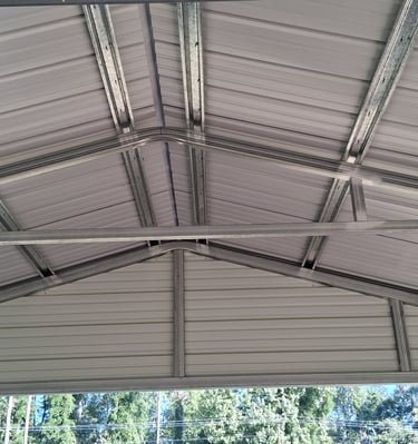 Quality construction of custom carport at PVBMC