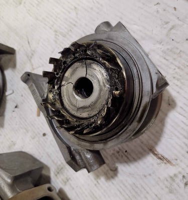 Leading to catastrophic turbo failure. An issue that persisted for years before I solved it.