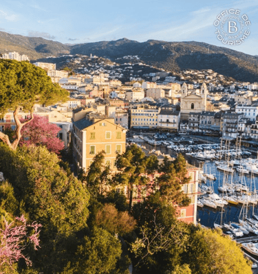 le vieux port vu du jardin Romieu