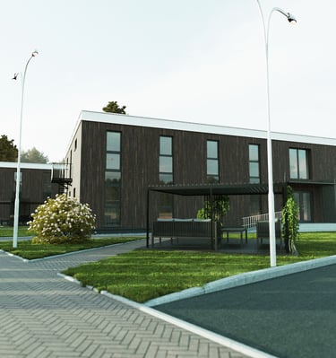 Nemuno senelių namų pastatai