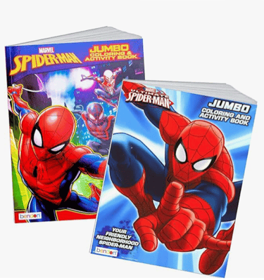 spider-man coloring book