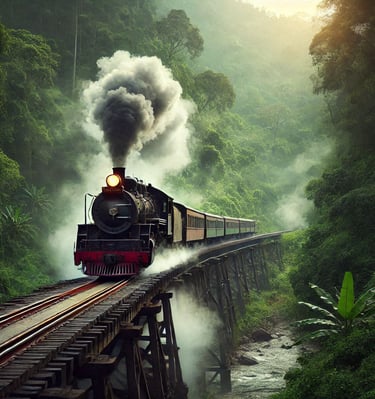 True Story: Driving a steam engine train 