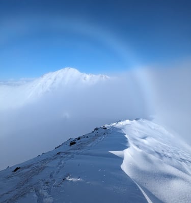 mountain ridge