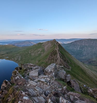 mountain ridge