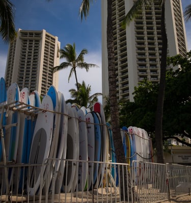 Waikiki beach à Honolulu