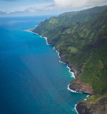 Na Pali Coast à Kauai