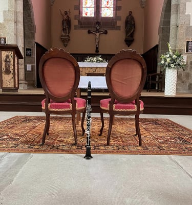 Cérémonie de mariage à la clarinette