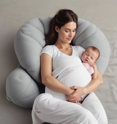 A neatly packed diaper bag with essentials like bottles, wipes, and a pacifier.