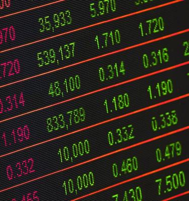 stock market investment numbers represent blog post about gold ira role in volatile markets