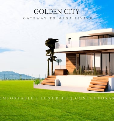 white house golden city aligarh